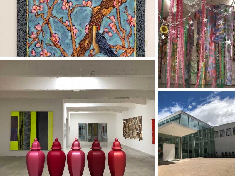 Arte moderno en exhibición en Le Consortium Art Venue, Dijon