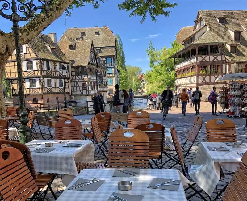Estrasburgo en el barrio antiguo