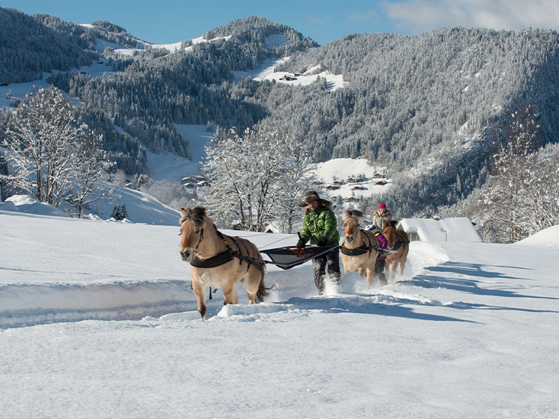 Winter Wonderland Montañas de Annecy, Francia