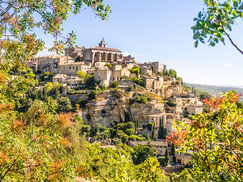 Los pueblos más bellos de Vaucluse Provence