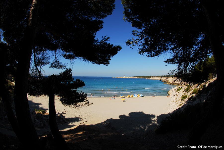 Las playas de Saulce y Sainte-Croix, Martigues 