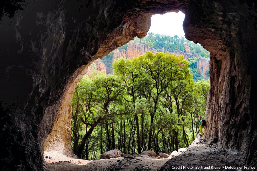 La cueva de Muéron, en las gargantas de Blavet, entre Bagnols-en-Forêt y Roquebrune-sur-Argens (Var, PACA)