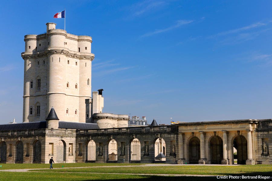 La torre del homenaje del castillo de Vincennes