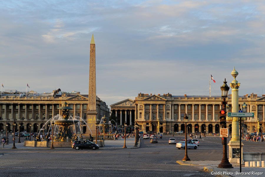 Plaza de la Concordia, en París 