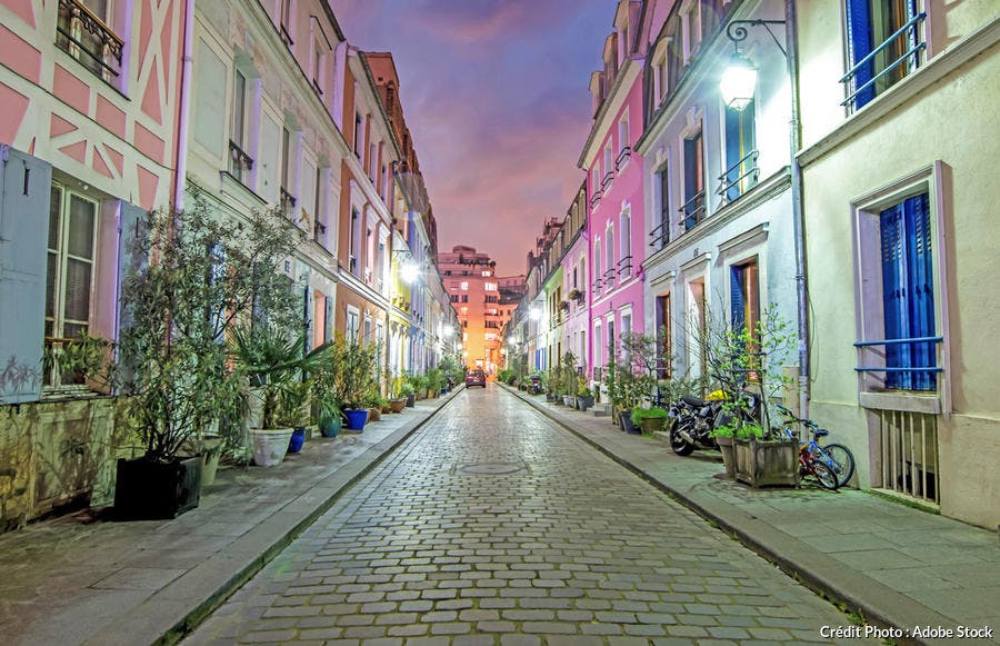 Calle Cremieux en París