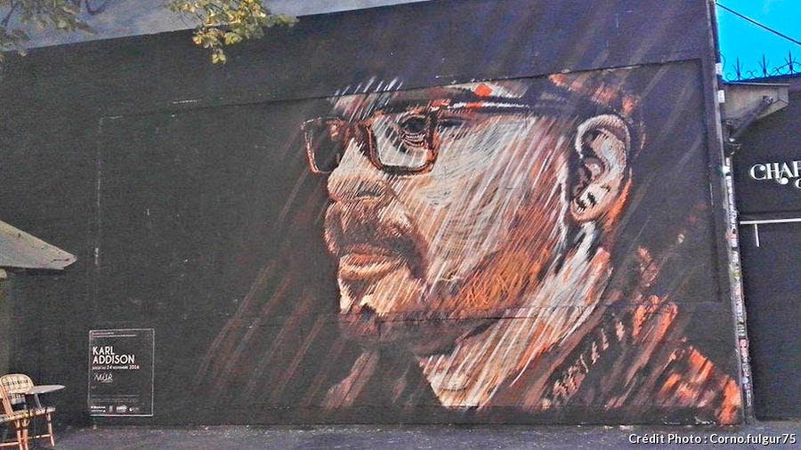 Wall Oberkampf - arte callejero en París