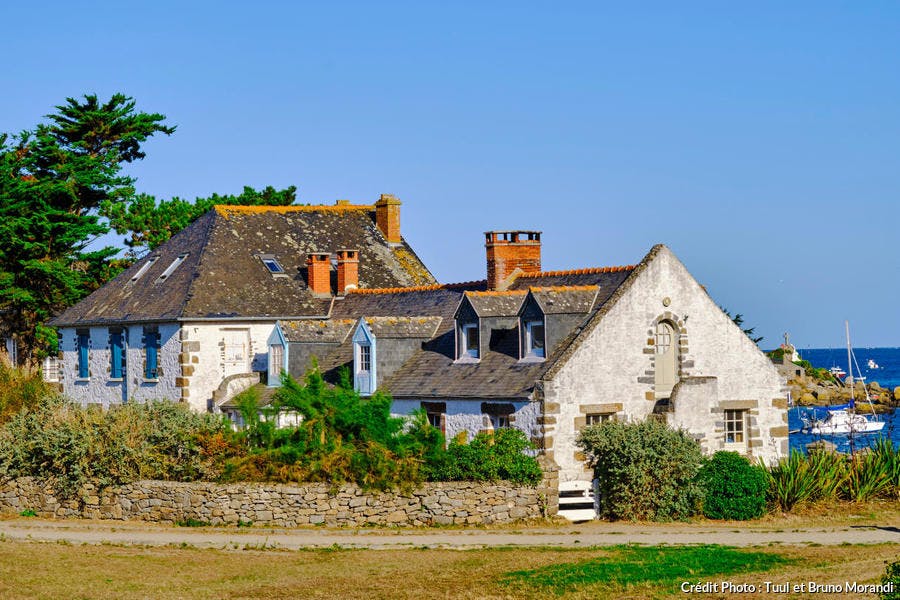 Casa del pintor Marin-Marie en la Grande-Île, Islas Chausey (Normandía) 