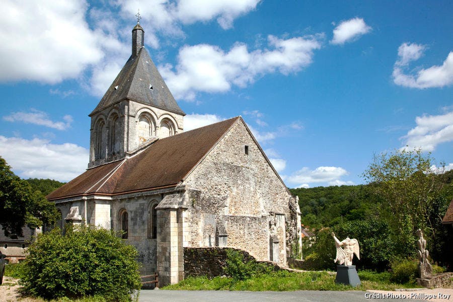La iglesia románica de Gargilesse-Dampierre, en Creuse (Lemosín)