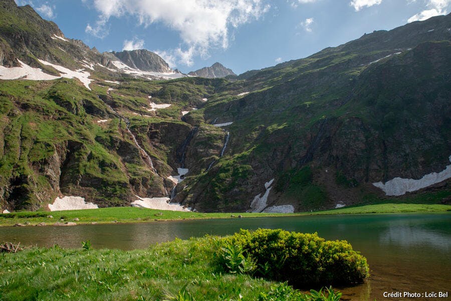 Lac Vert, en los Pirineos