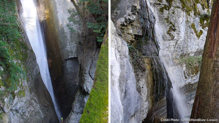La cascada de Angon, en Alta Saboya