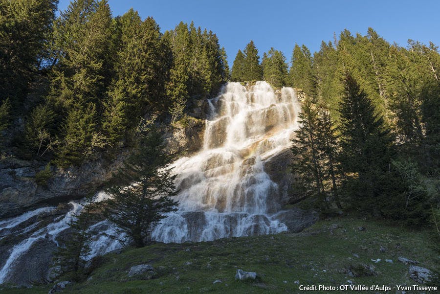 La cascada de Brochaux, en Alta Saboya 