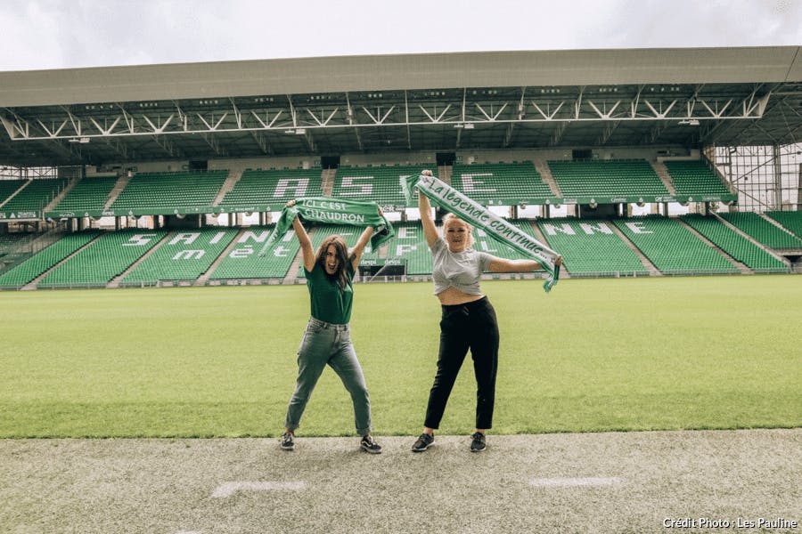 El estadio de fútbol de Saint-Etienne y la afición de los Verdes 