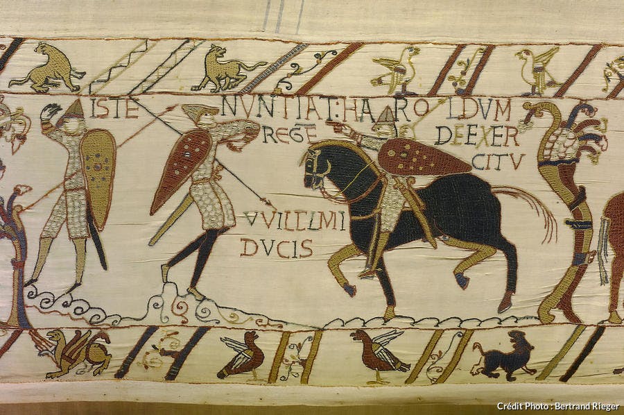 Centrarse en el tapiz de Bayeux 