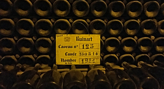 Visite Ruinart Reims, la casa de champán más antigua del mundo