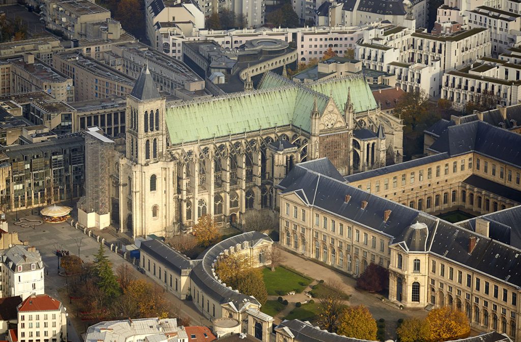 La necrópolis de la basílica de Saint-Denis