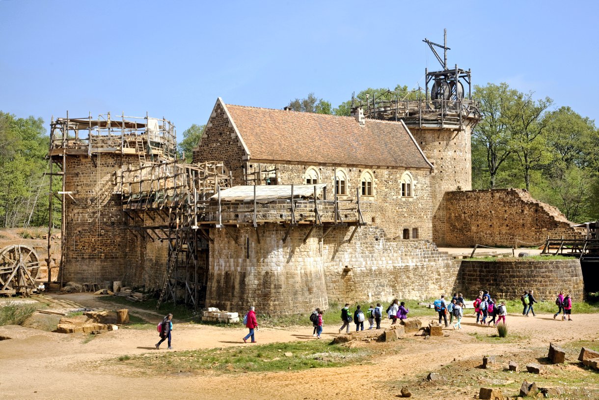 Castillo de Guédelon: origen de una obra medieval