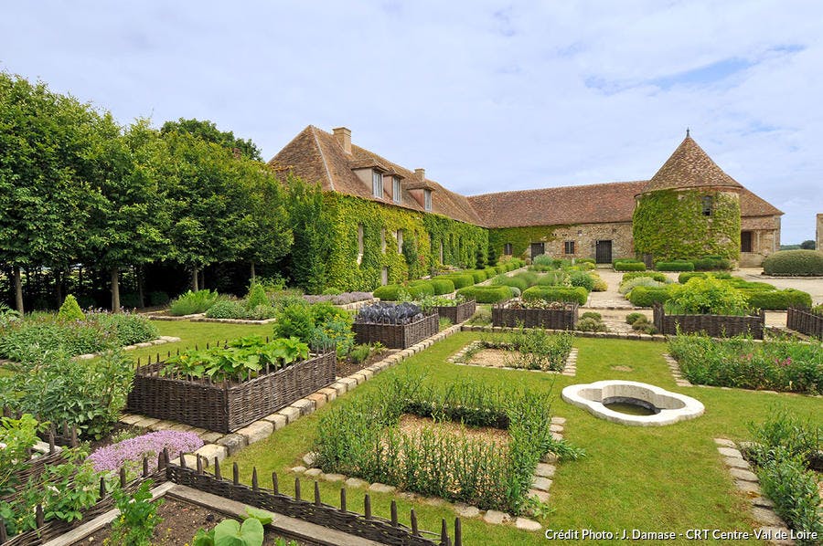 El jardín medieval de Bois Richeux 