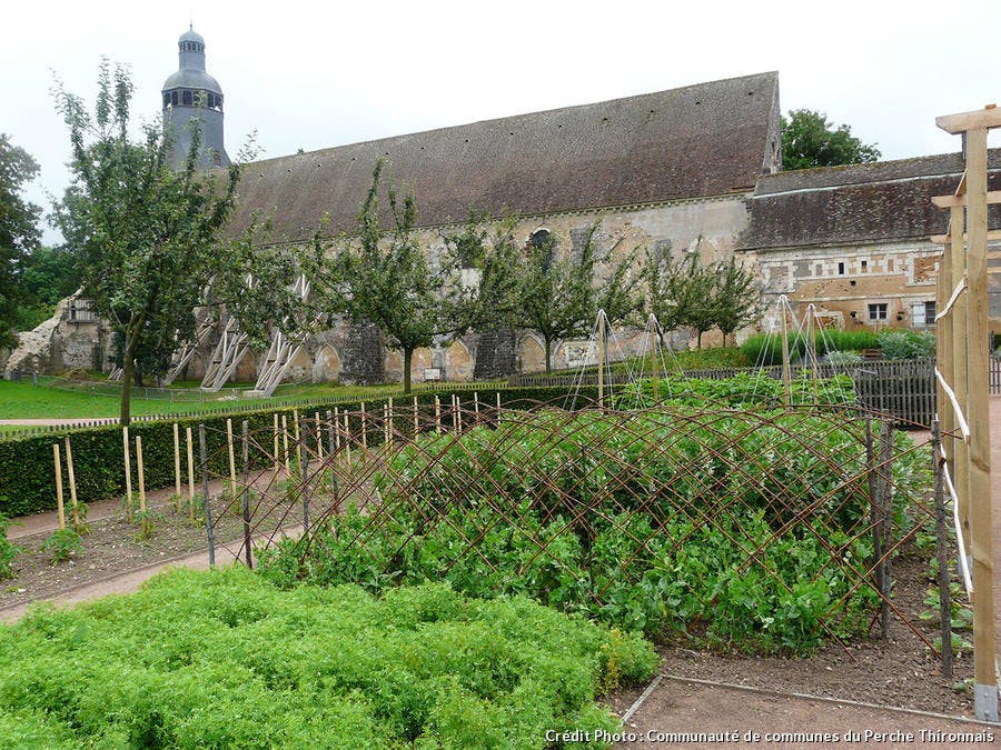 Jardines de la abadía de Thiron Gardais