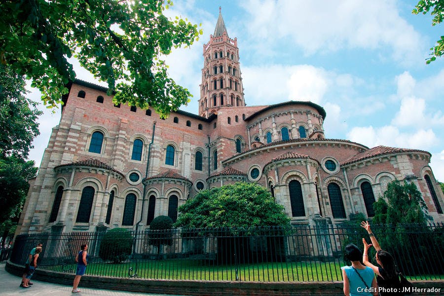 La basílica de Saint Sernin en Toulouse 