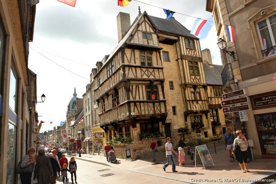 ciudad medieval de bayeux