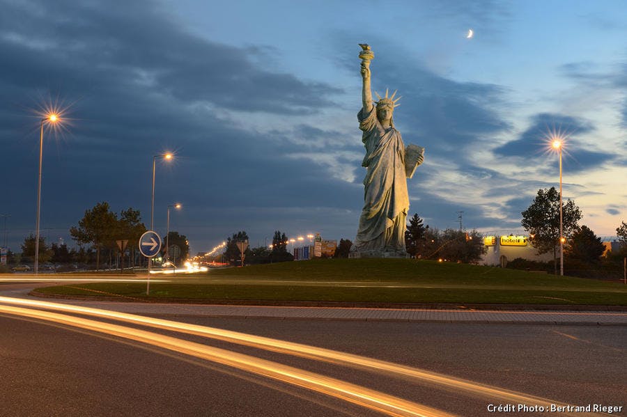 La Estatua de la Libertad en Colmar