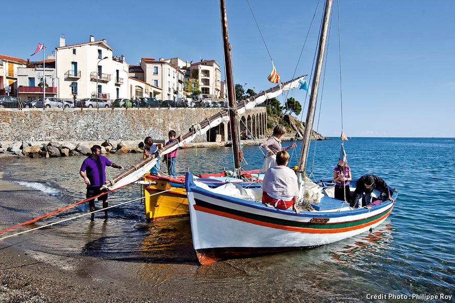 Los barcos catalanes de Banyuls