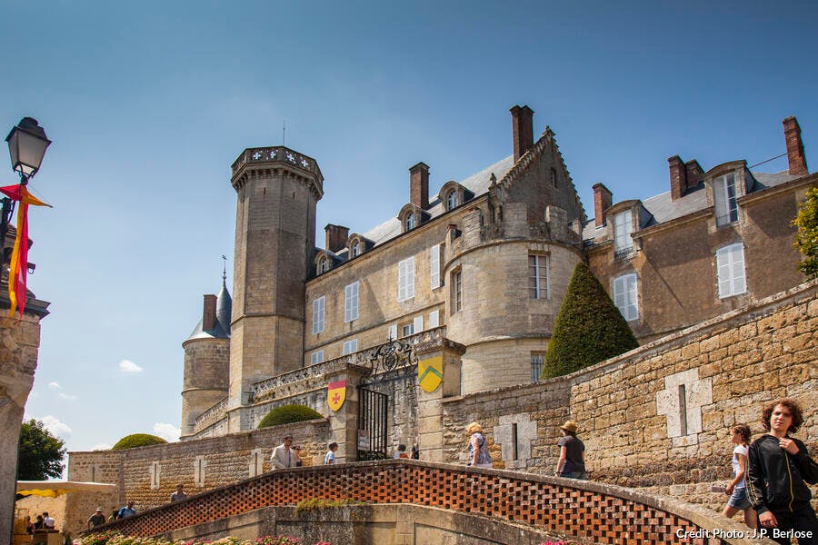 Castillo de Montmirail en Sarthe 