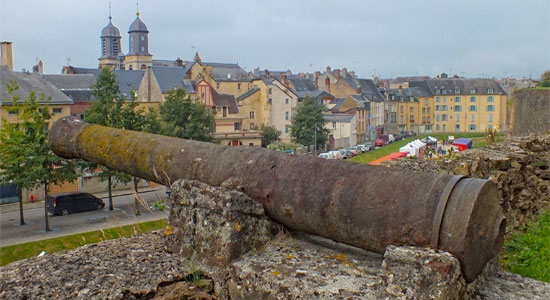La histórica ciudad de Sedan Ardenas Francia