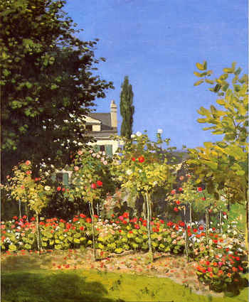 El jardín de Monet en Giverny.