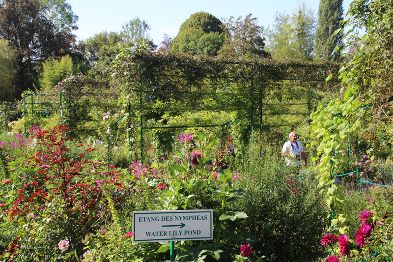 El jardín de Monet en Giverny
