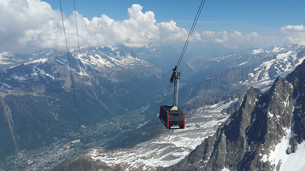 La Aiguille du Midi Chamonix