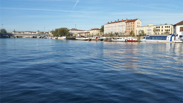 Vistas al río Lyon