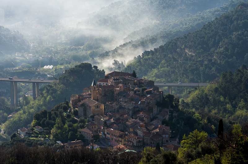 Gorbio |  Impresionante pueblo medieval en la Costa Azul, Francia