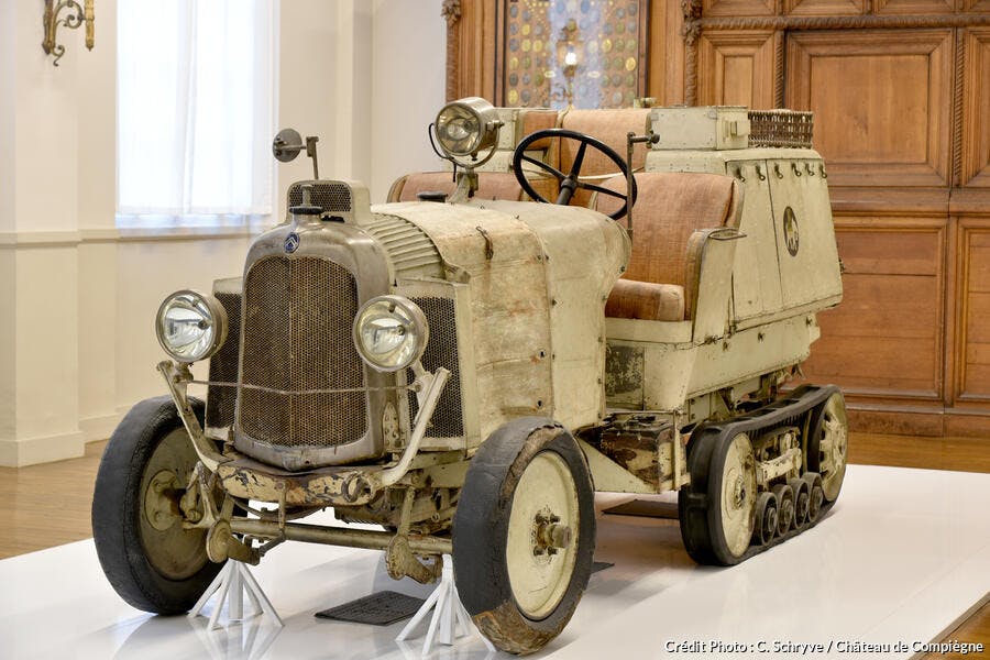 El museo del automóvil en Compiègne en Oise