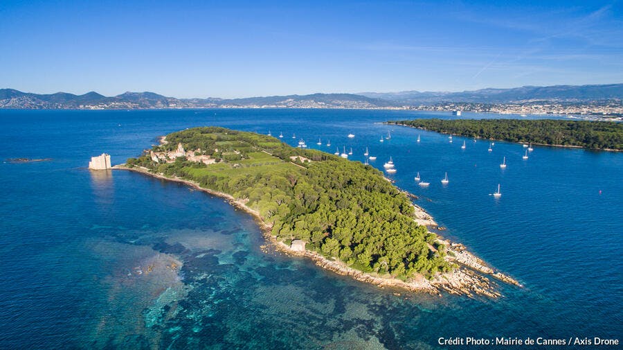 Las islas Lérins frente a Cannes