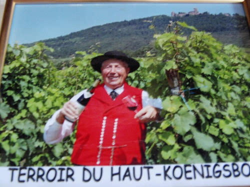 Henri Bleger, productor de vino, Alsacia