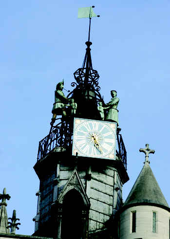 Dijon y su famoso reloj