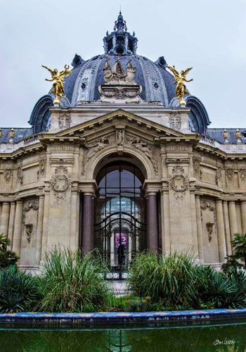 Cúpula y patio del Petit Palais, uno de los mejores museos gratuitos de París