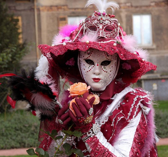 disfraz de carnaval veneciano