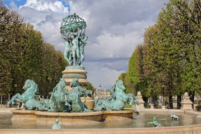 paris-en-primavera-fontaine-de-l'observatoire