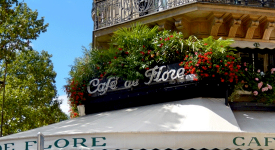 El legendario Café de Flore París